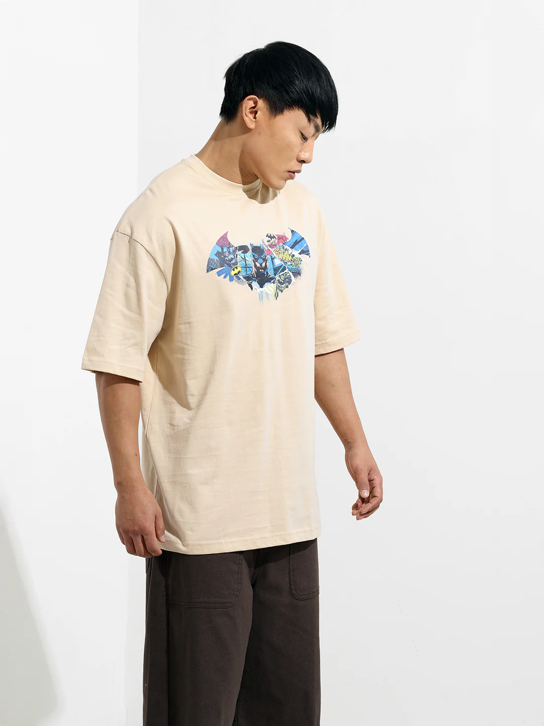 Men's Printed Applique T-shirt - Image 4