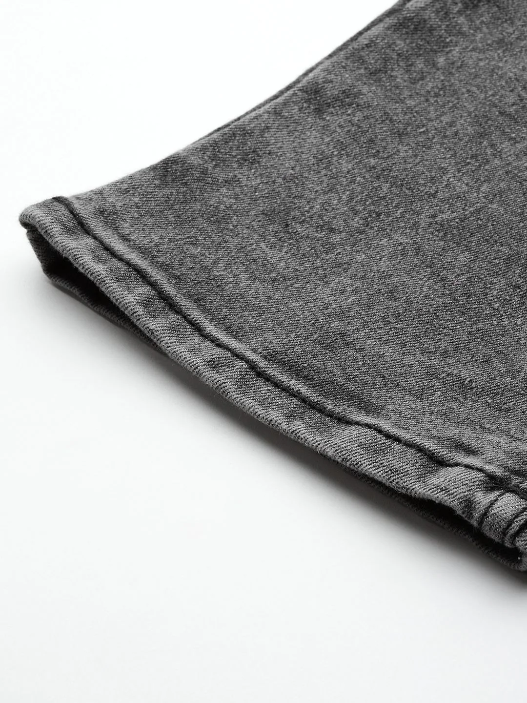 Men's Oversized Grey  Jeans - Image 5