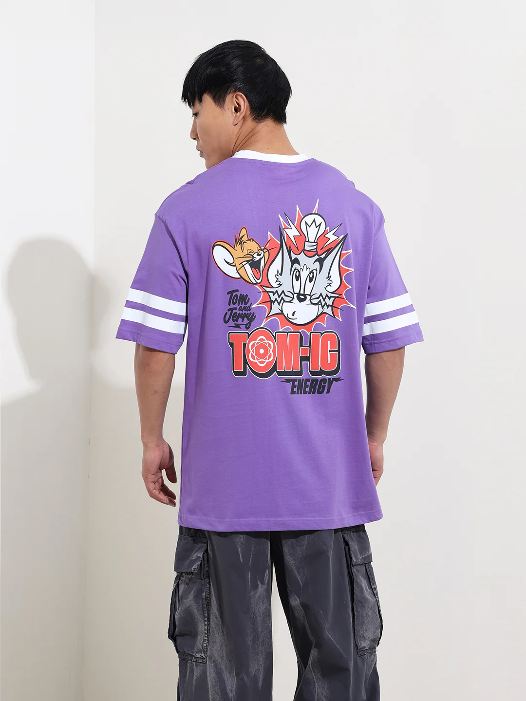 Men's Printed Applique T-shirt - Image 7