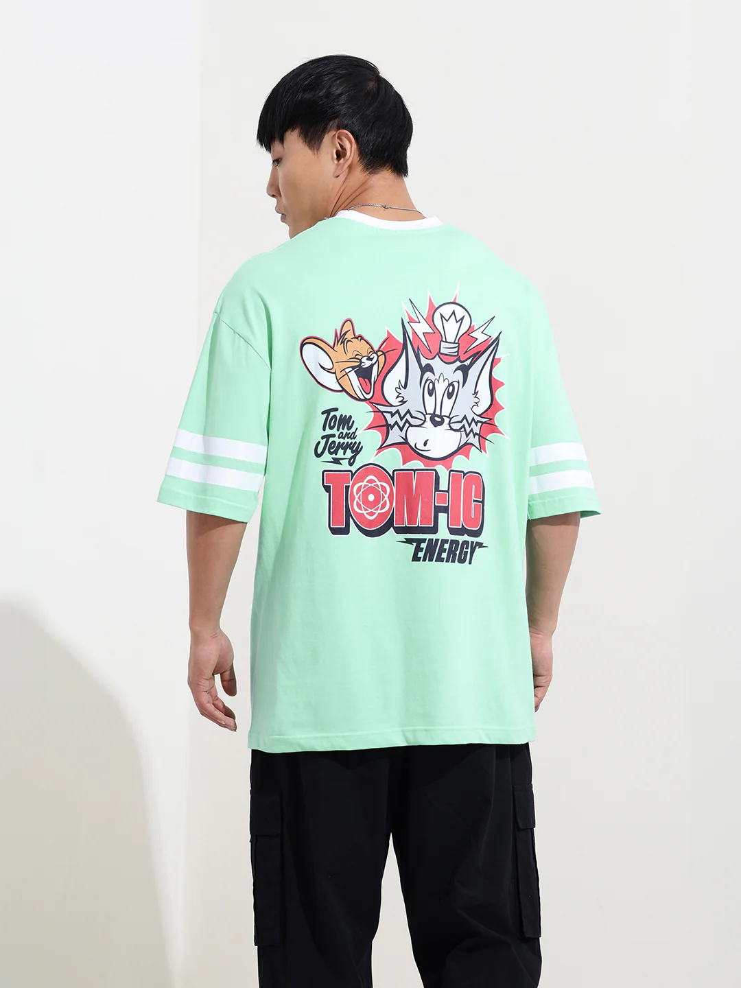 Men's Printed Applique T-shirt - Image 7