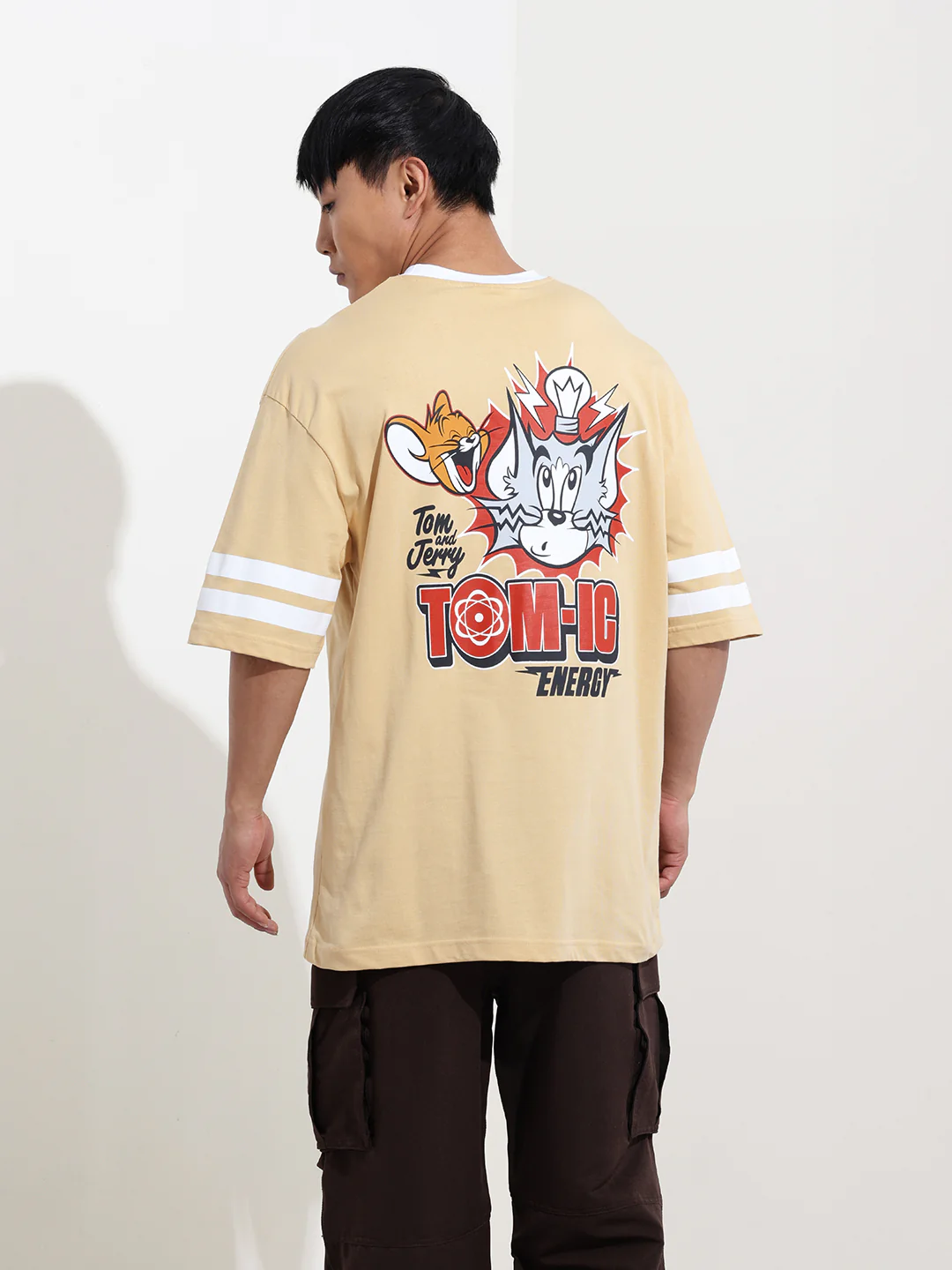 Men's Printed Applique T-shirt - Image 7
