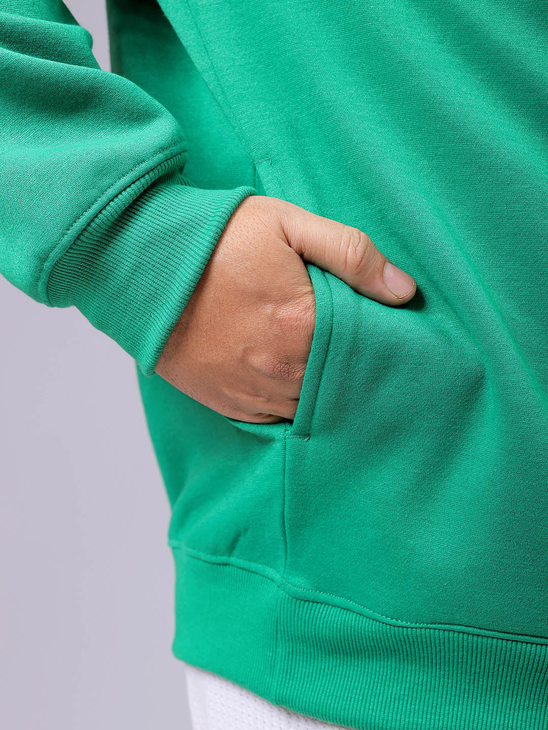 Men's Plus Fit Placement Print Crew Neck Sweatshirt - Image 8