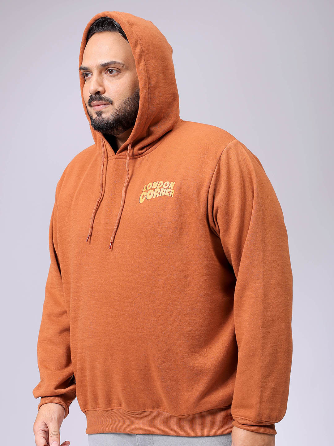 Men's Plus Fit Statement Overhead Hooded Sweatshirt - Image 6