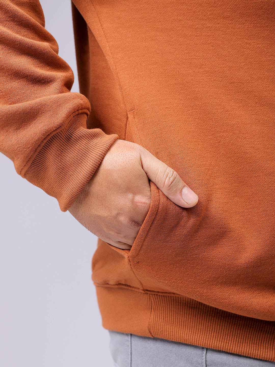 Men's Plus Fit Statement Overhead Hooded Sweatshirt - Image 9