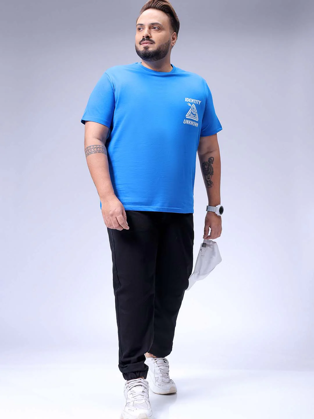 Men's Black Slim Fit Casual Jeans - Image 2