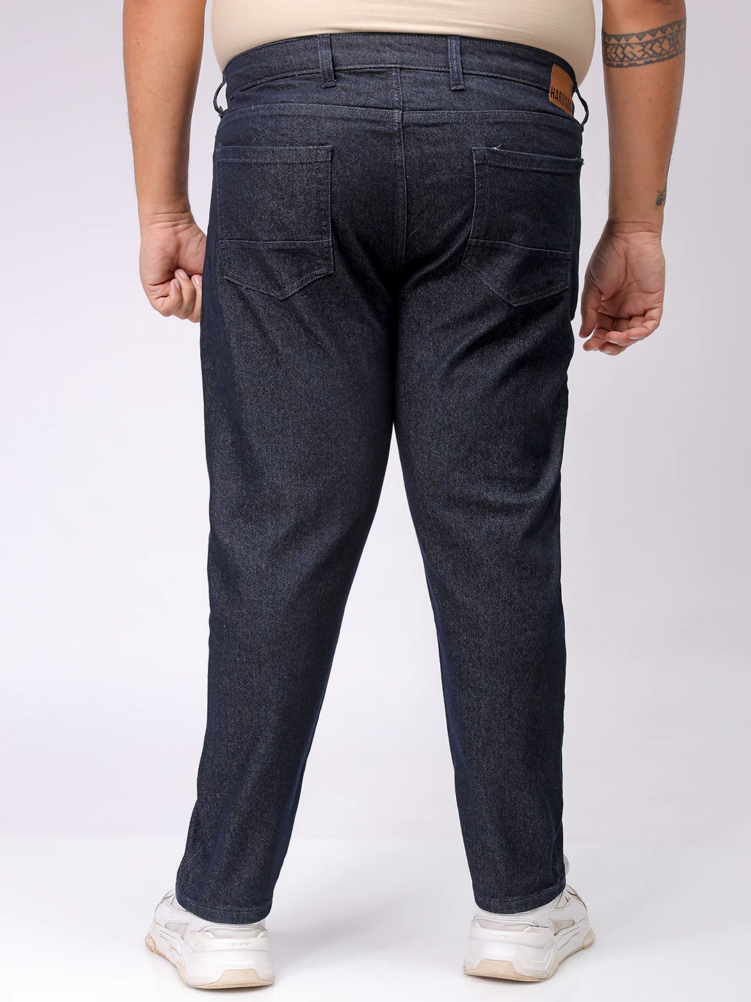 Men's Blue Carrot Fit Casual Jeans - Image 5