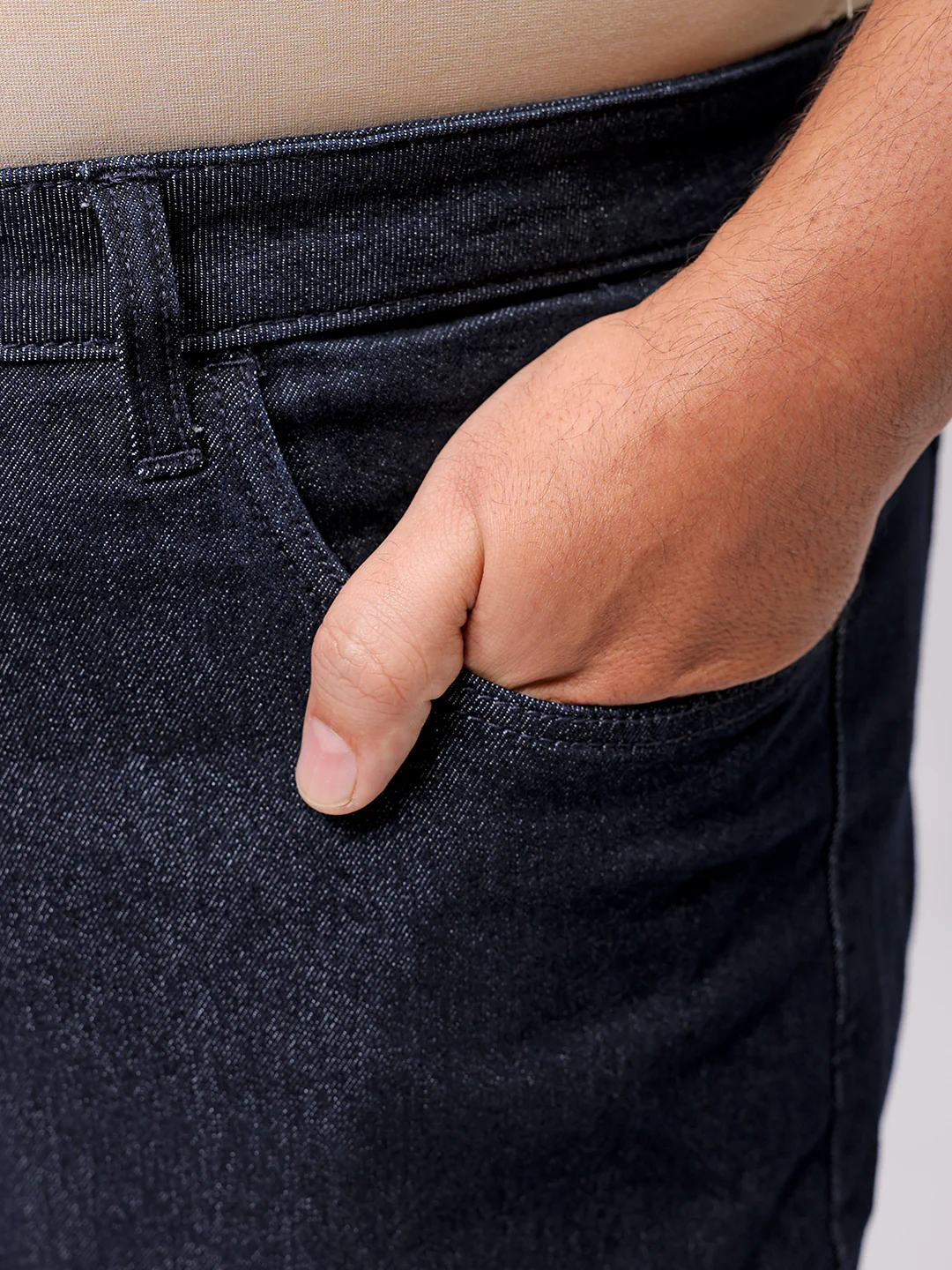 Men's Blue Carrot Fit Casual Jeans - Image 7