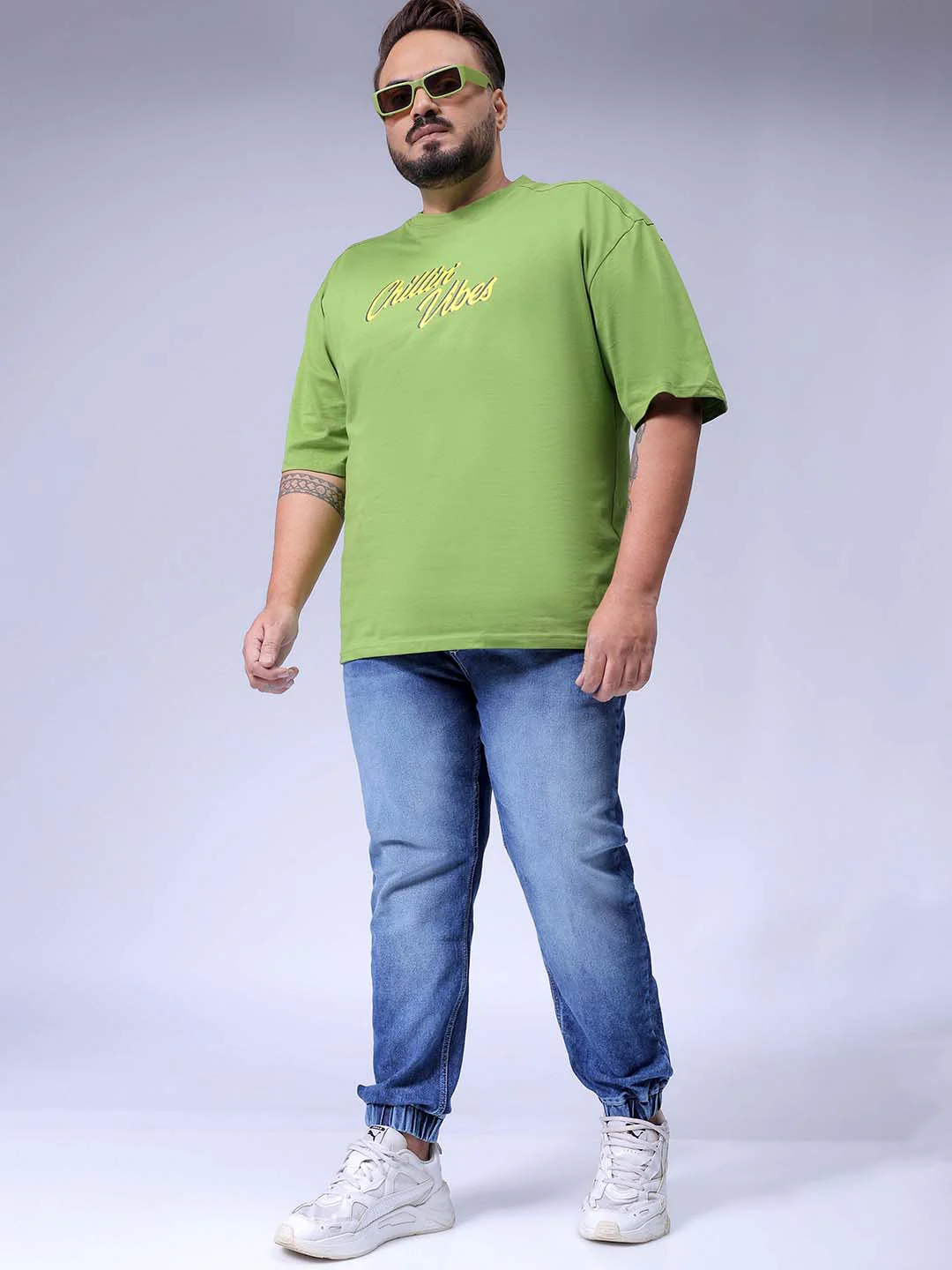 Men's Blue Slim Fit Casual Jeans - Image 3