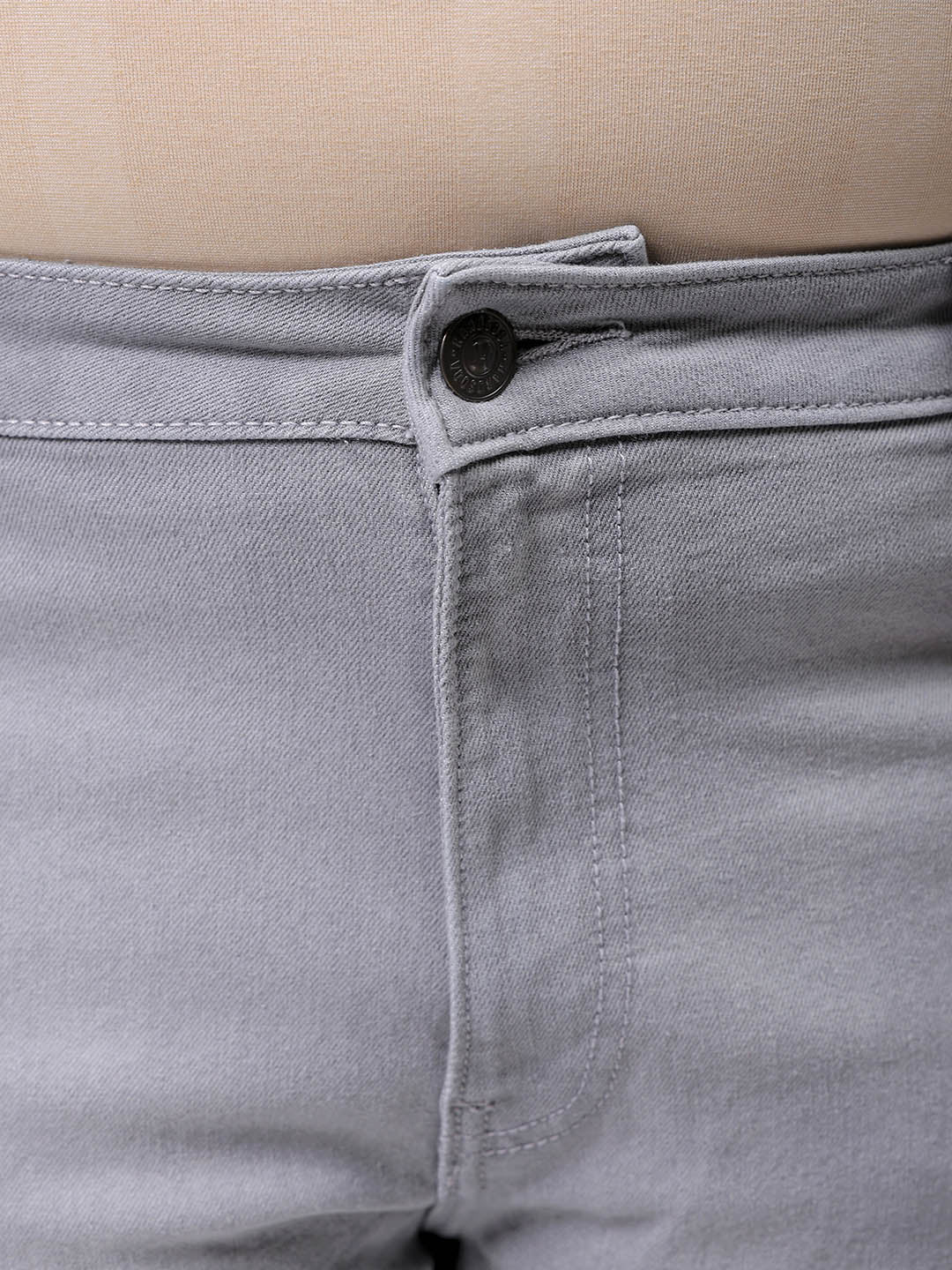 Men's Plus Size Bootcut Solid Jeans - Image 6