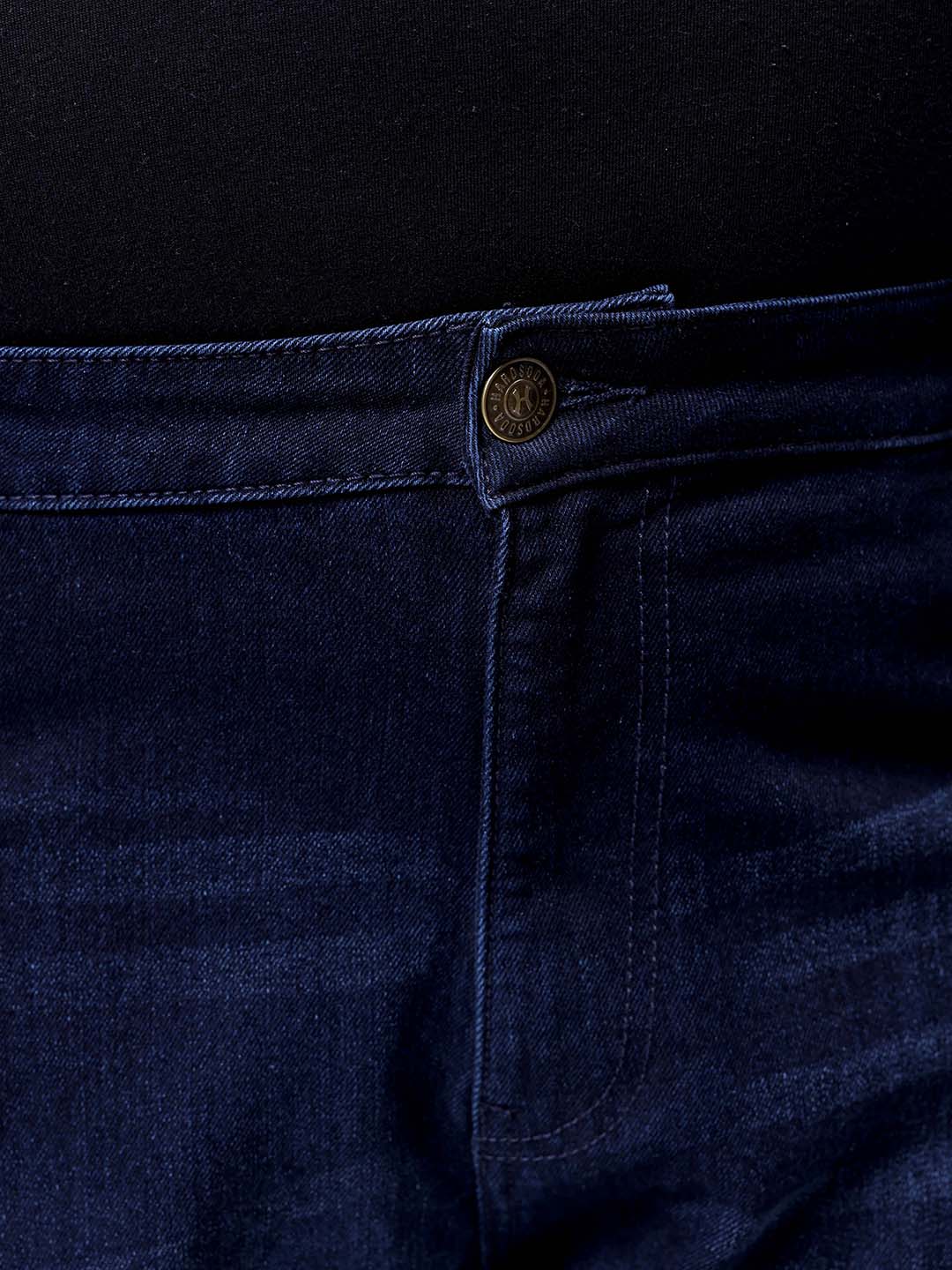 Men's Blue Relaxed Fit Casual Jeans - Image 6