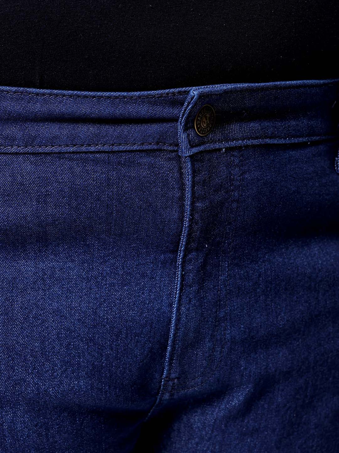 Men's Blue Bootcut Fit Casual Jeans - Image 6
