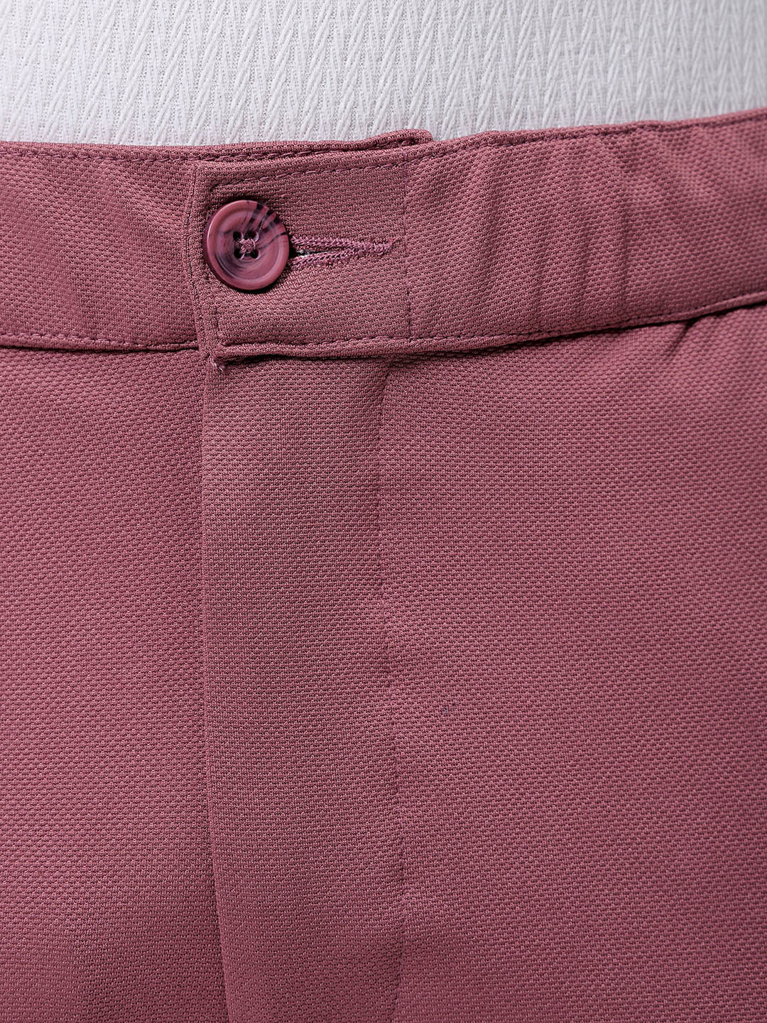 Men's Astro Dust Slim Fit Textured Formal Trouser - Image 6