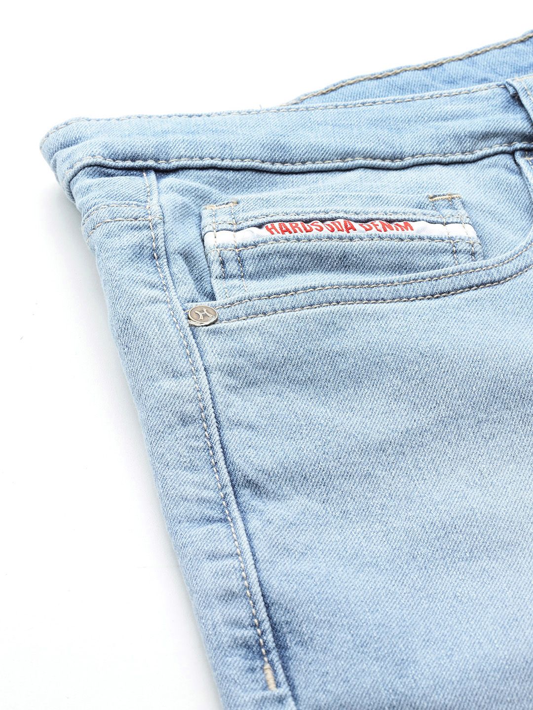 Men's Blue Carrot Fit Casual Jeans - Image 6