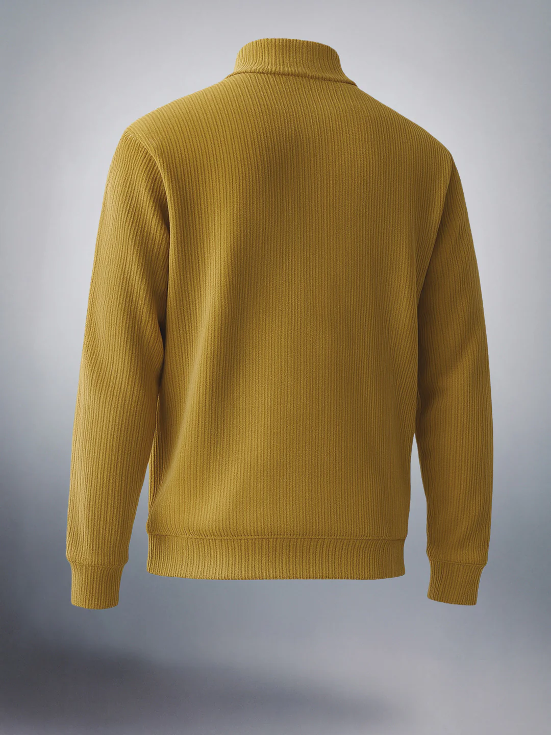 Men's Antique Moss Relaxed Fit Solid Street Wear Sweatshirts - Image 2