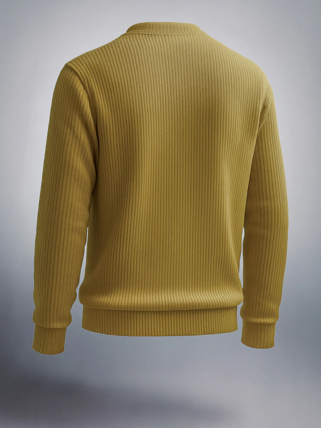 Men's Antique Moss Relaxed Fit Solid Street Wear Sweatshirts - Image 2