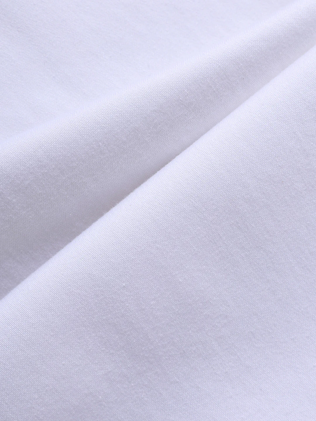 Men's White Relaxed Fit Solid Casual Chinos - Image 7