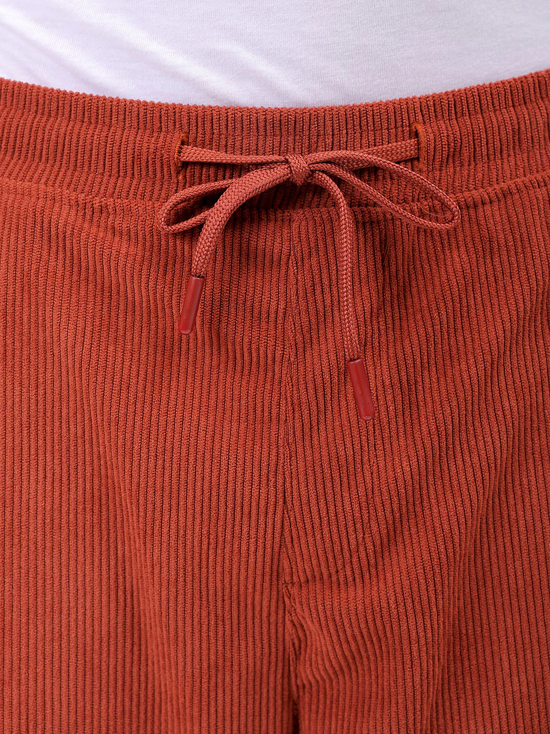 Men's Rust Relaxed Fit Solid Athletic  Jogger - Image 6