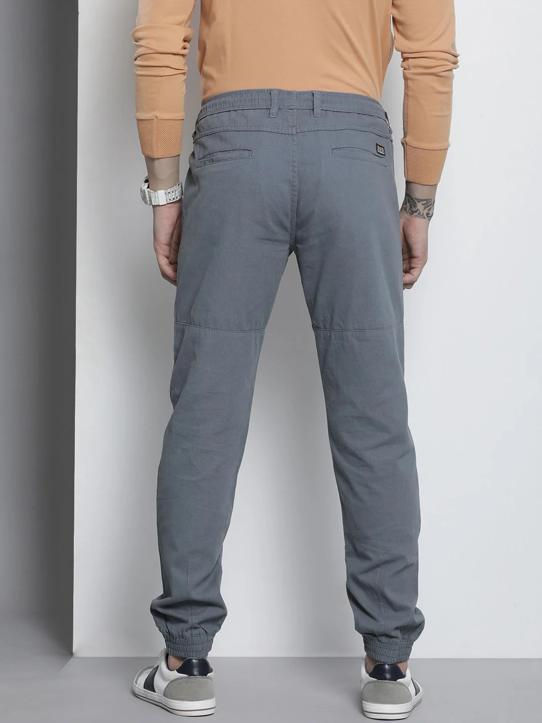 Men's Slim Fit Blue  Jeans - Image 4