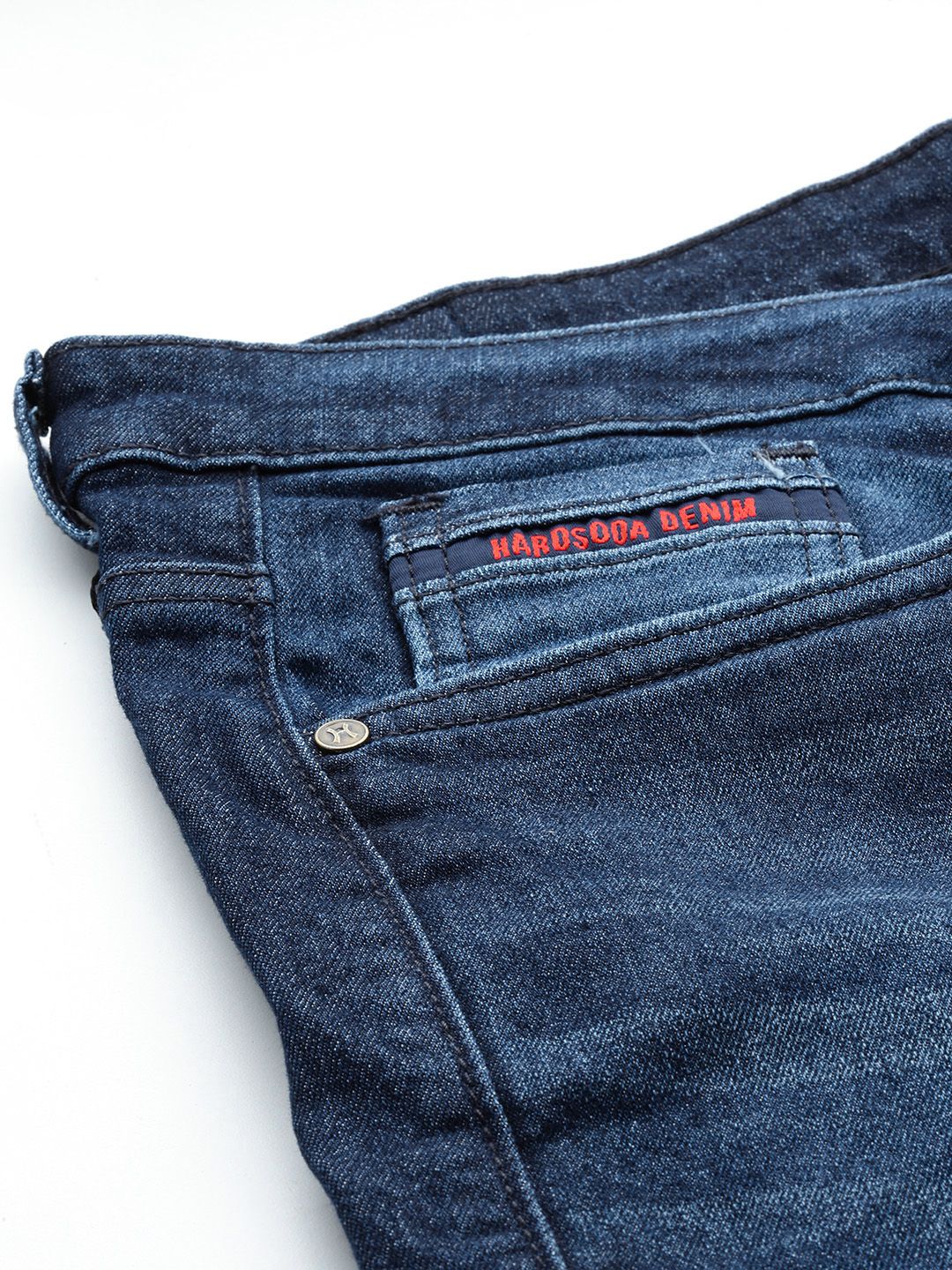 Men's Blue Slim Fit Casual Jeans - Image 6