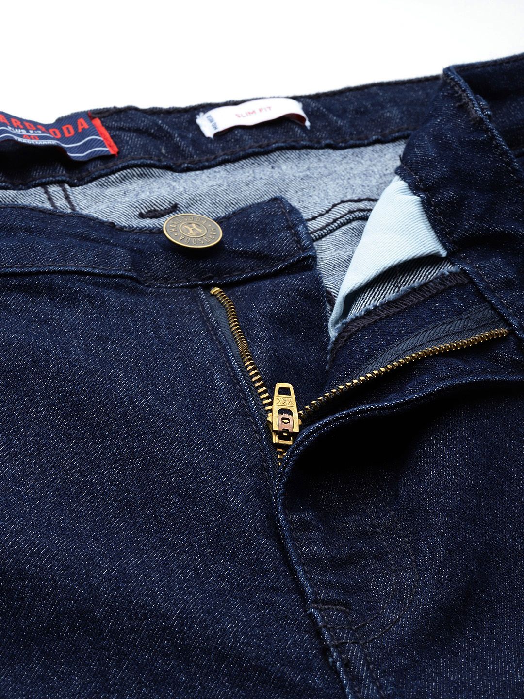 Men's Blue Slim Fit Casual Jeans - Image 5