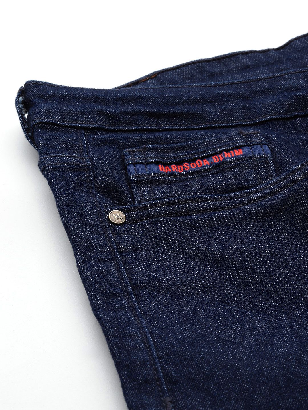 Men's Blue Slim Fit Casual Jeans - Image 6