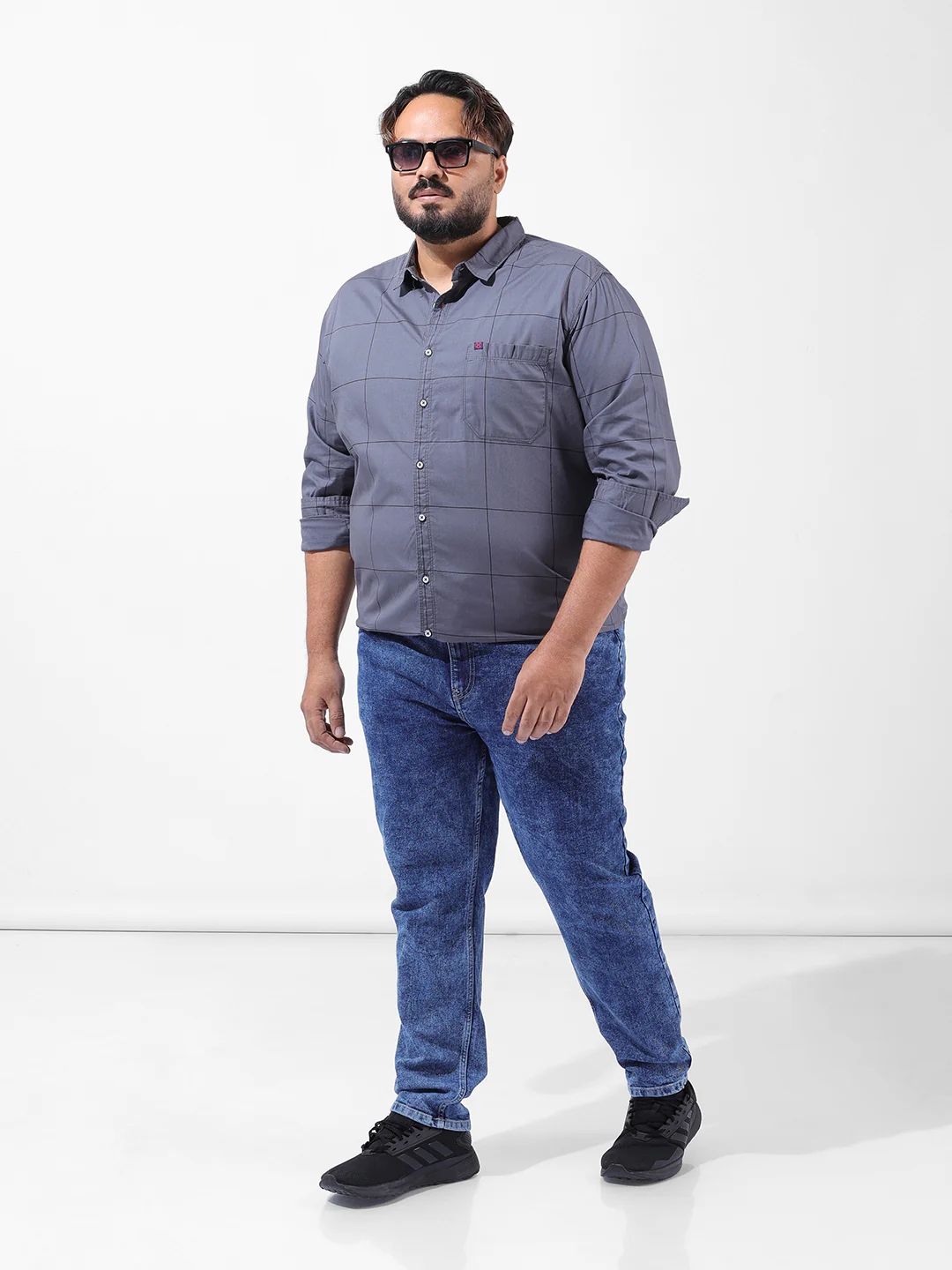 Men's Blue Slim Fit Casual Jeans - Image 6