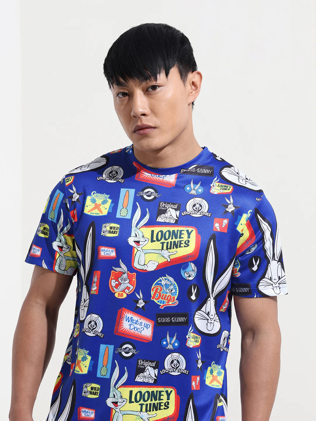 Men's Printed Pockets Slim Fit T-shirt - Image 3
