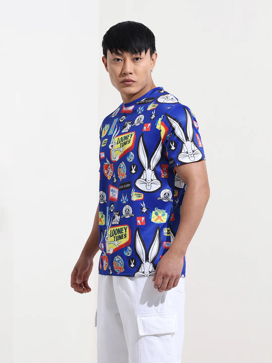 Men's Printed Pockets Slim Fit T-shirt - Image 4