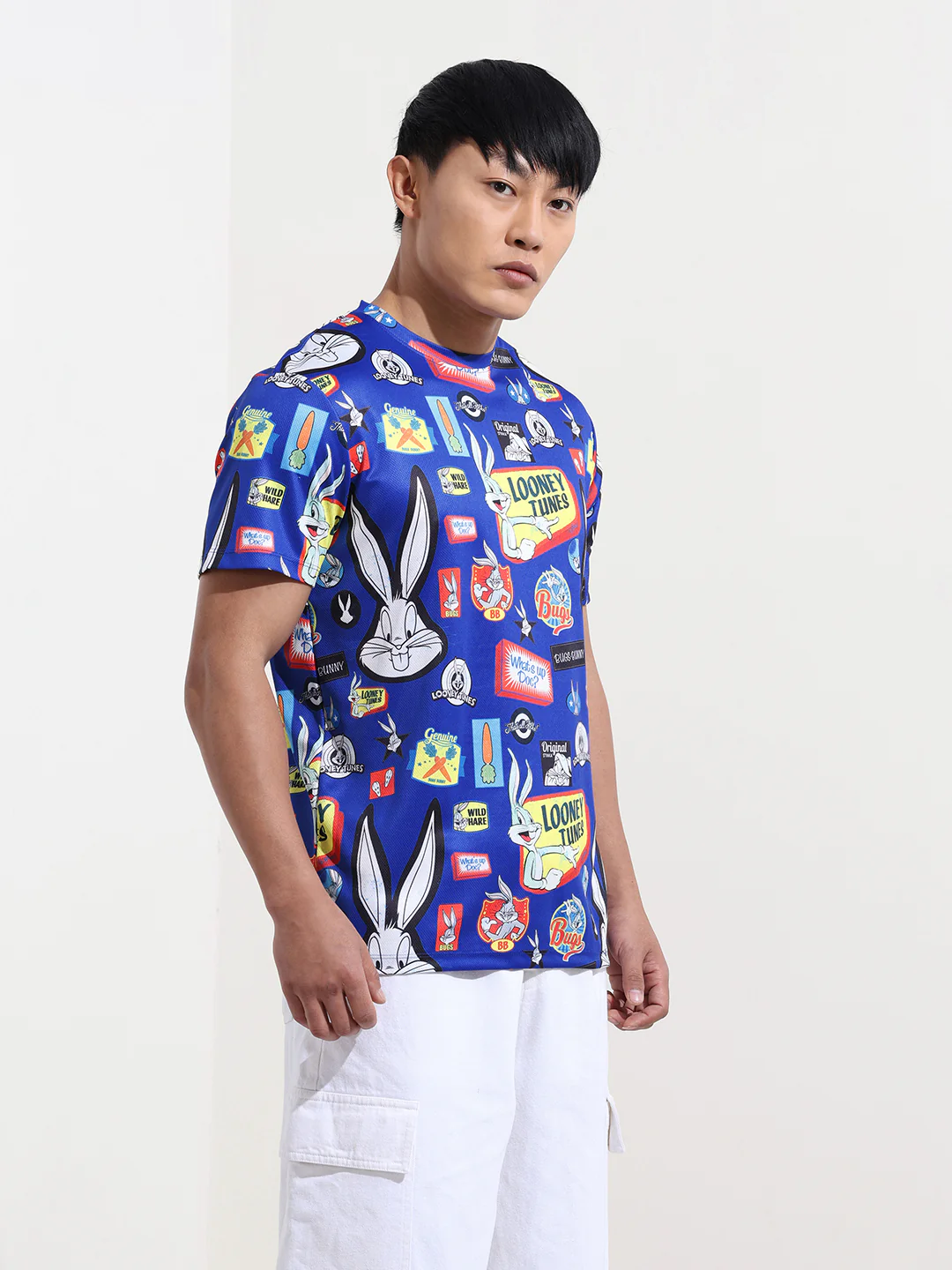 Men's Printed Pockets Slim Fit T-shirt - Image 5