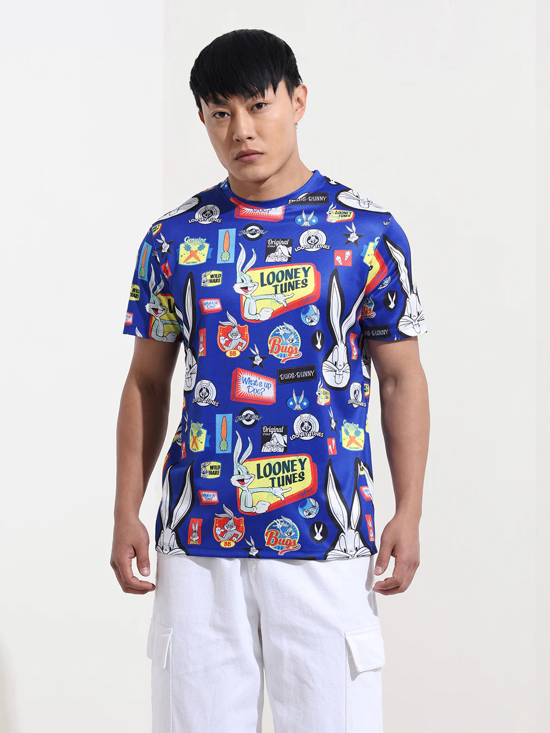 Men's Printed Pockets Slim Fit T-shirt - Image 6