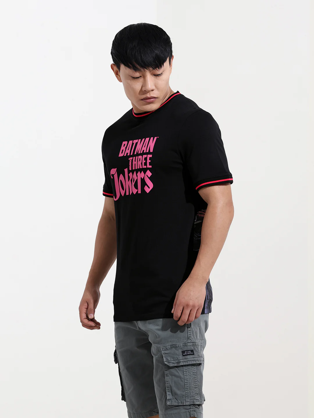 Men's Joker Graphic Printed Round Neck Cotton's T-shirt - Image 4