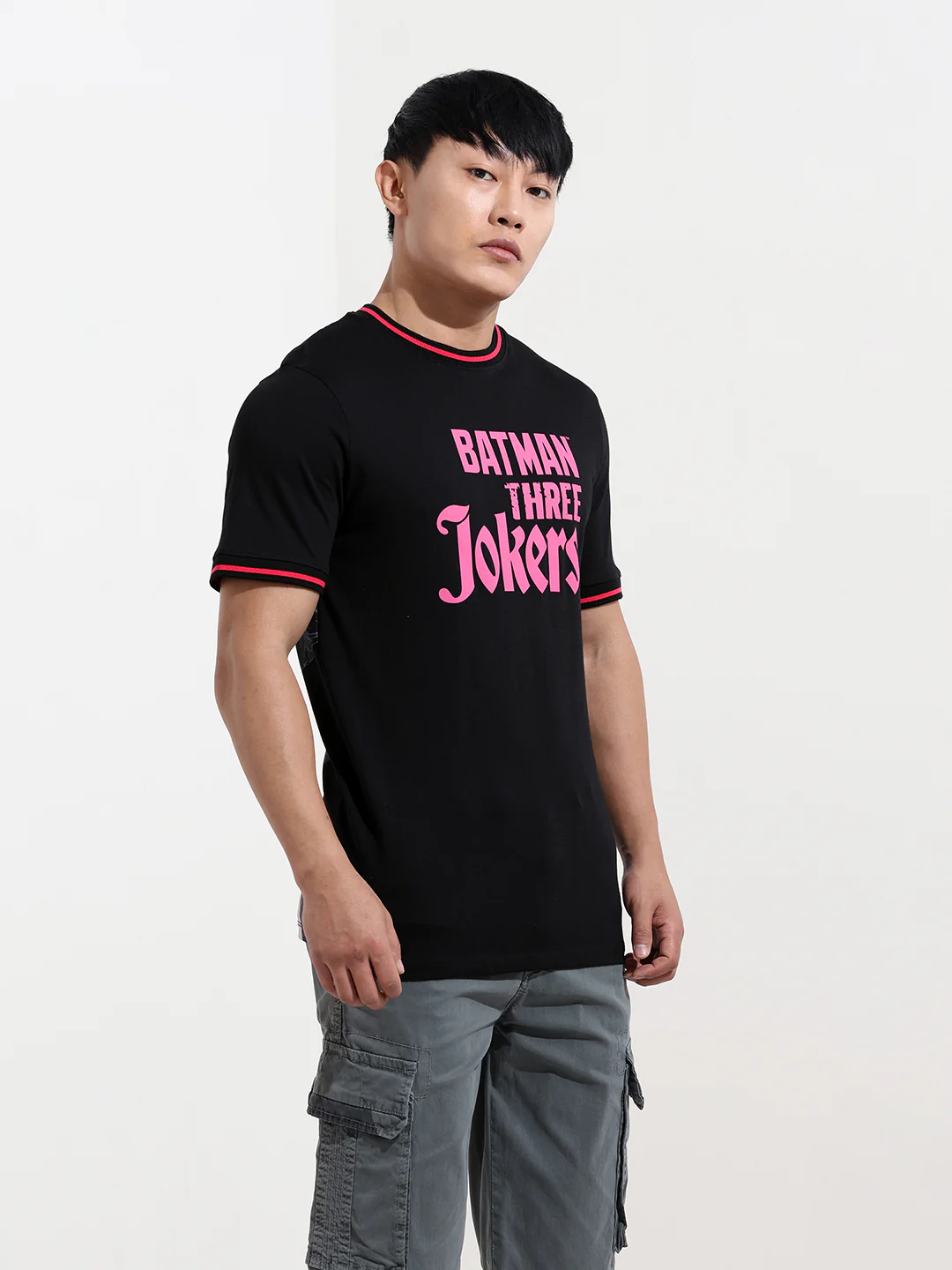 Men's Joker Graphic Printed Round Neck Cotton's T-shirt - Image 5