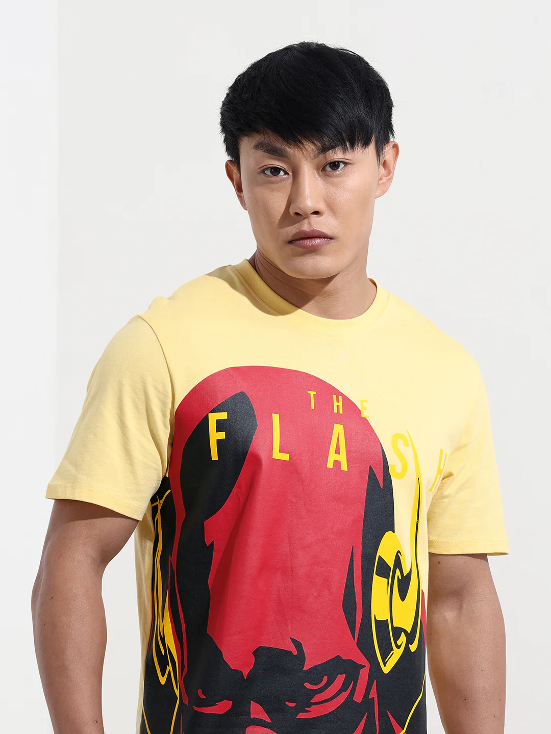 Men's Printed Applique Slim Fit T-shirt - Image 3