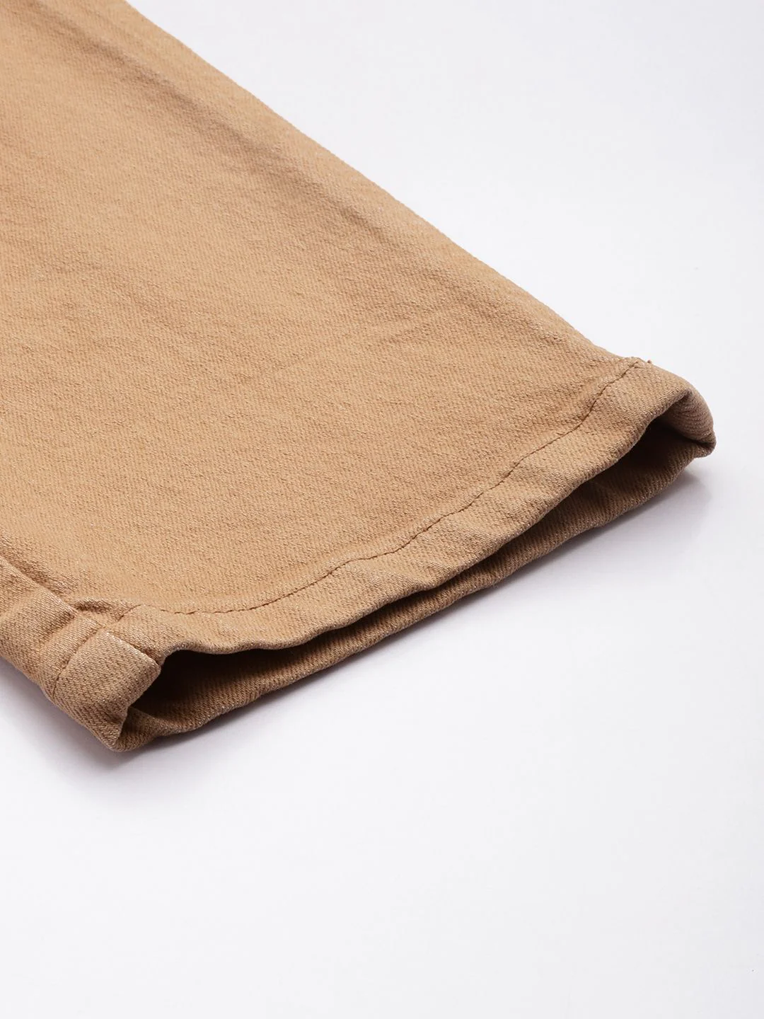 Men's Biscuit Slim Fit Solid Casual Jeans - Image 7