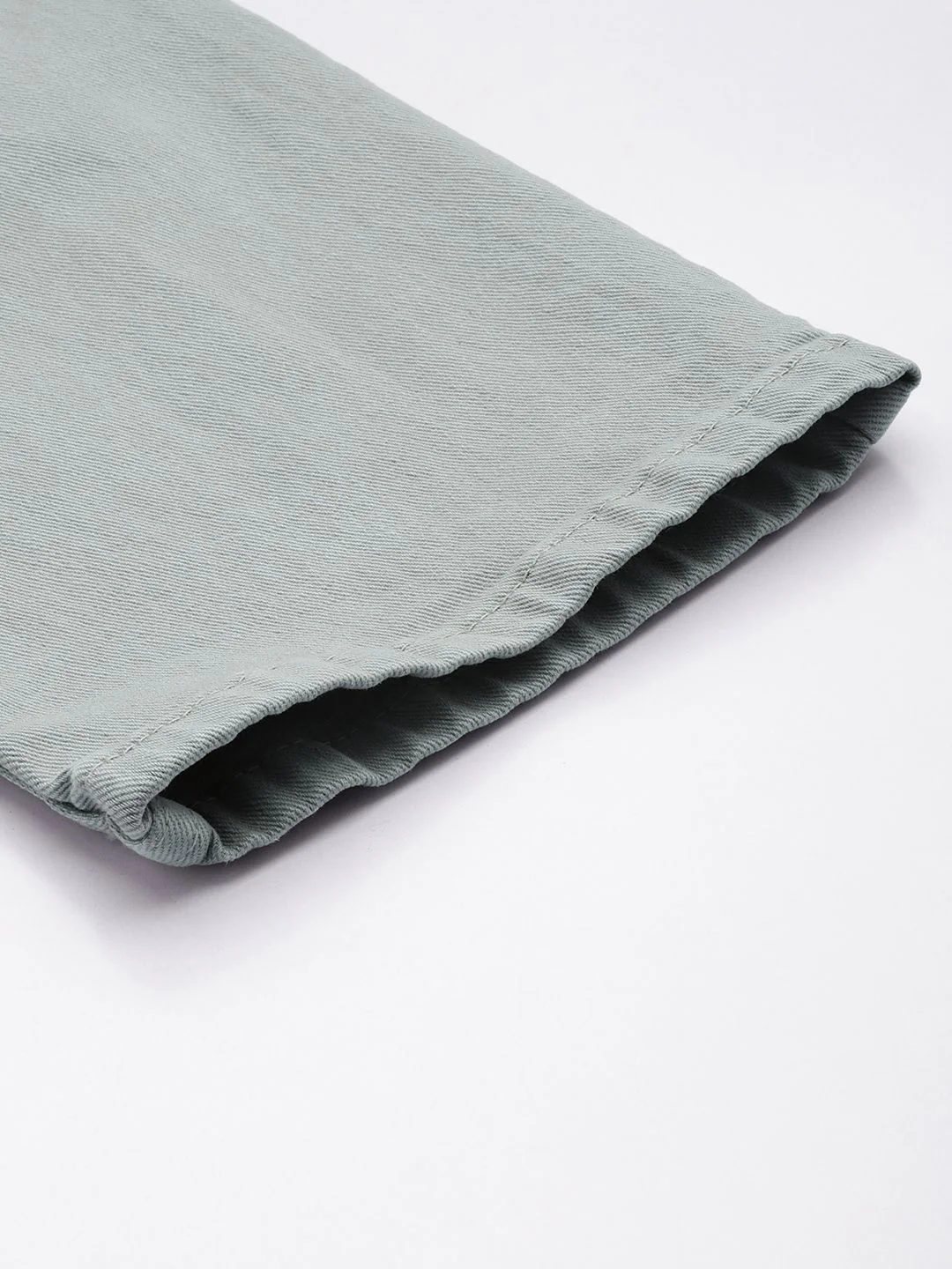 Men's Grey Slim Fit Casual Jeans - Image 7