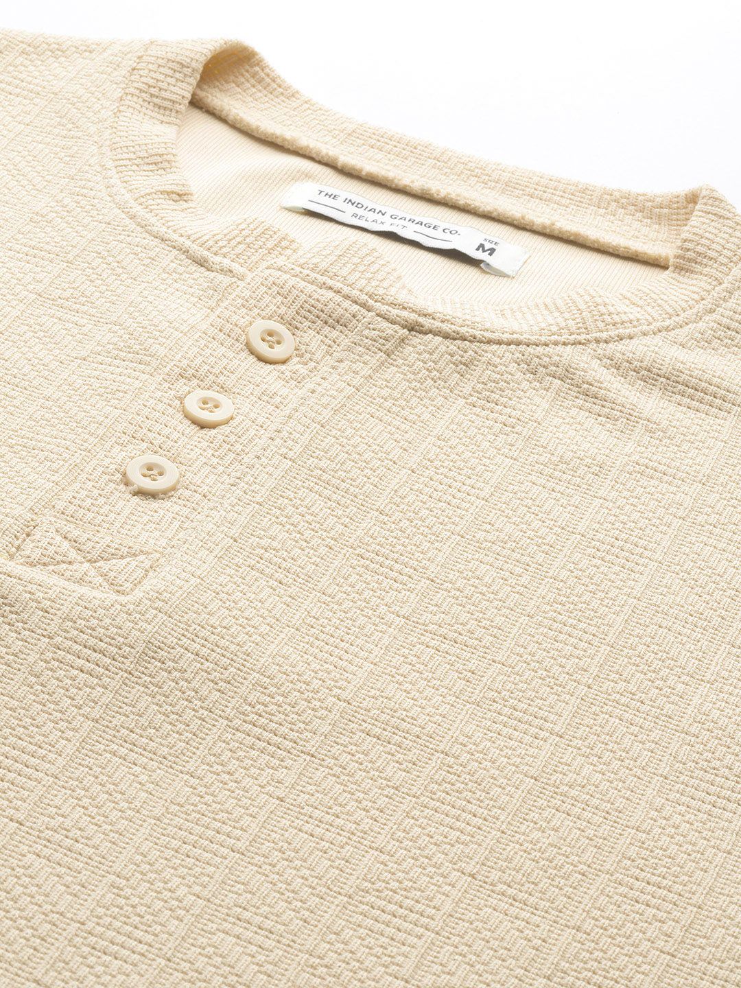 Men's Tofu Relaxed Fit Solid Street Wear Sweatshirts - Image 7