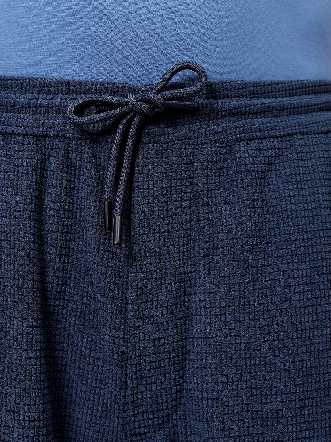 Men's Midnight Blue Wide Leg Fit Textured Utility Cargo - Image 6