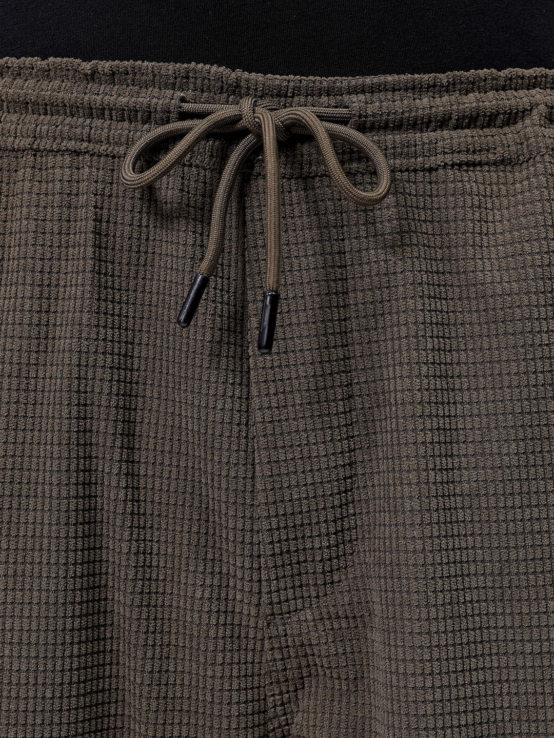 Men's Dark Olive Wide Leg Fit Textured Utility Cargo - Image 6